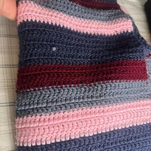 Striped Crochet Blanket